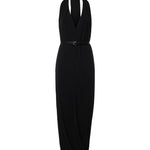 Abito drappeggiato in viscosa S359Y09XMA 1100 LOEWE 