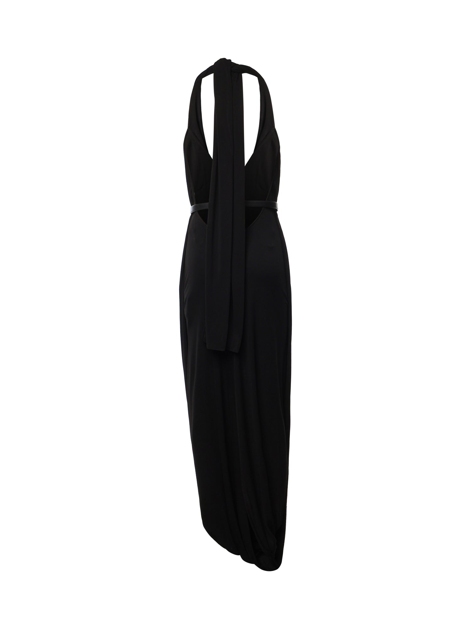 Abito drappeggiato in viscosa S359Y09XMA 1100 LOEWE 
