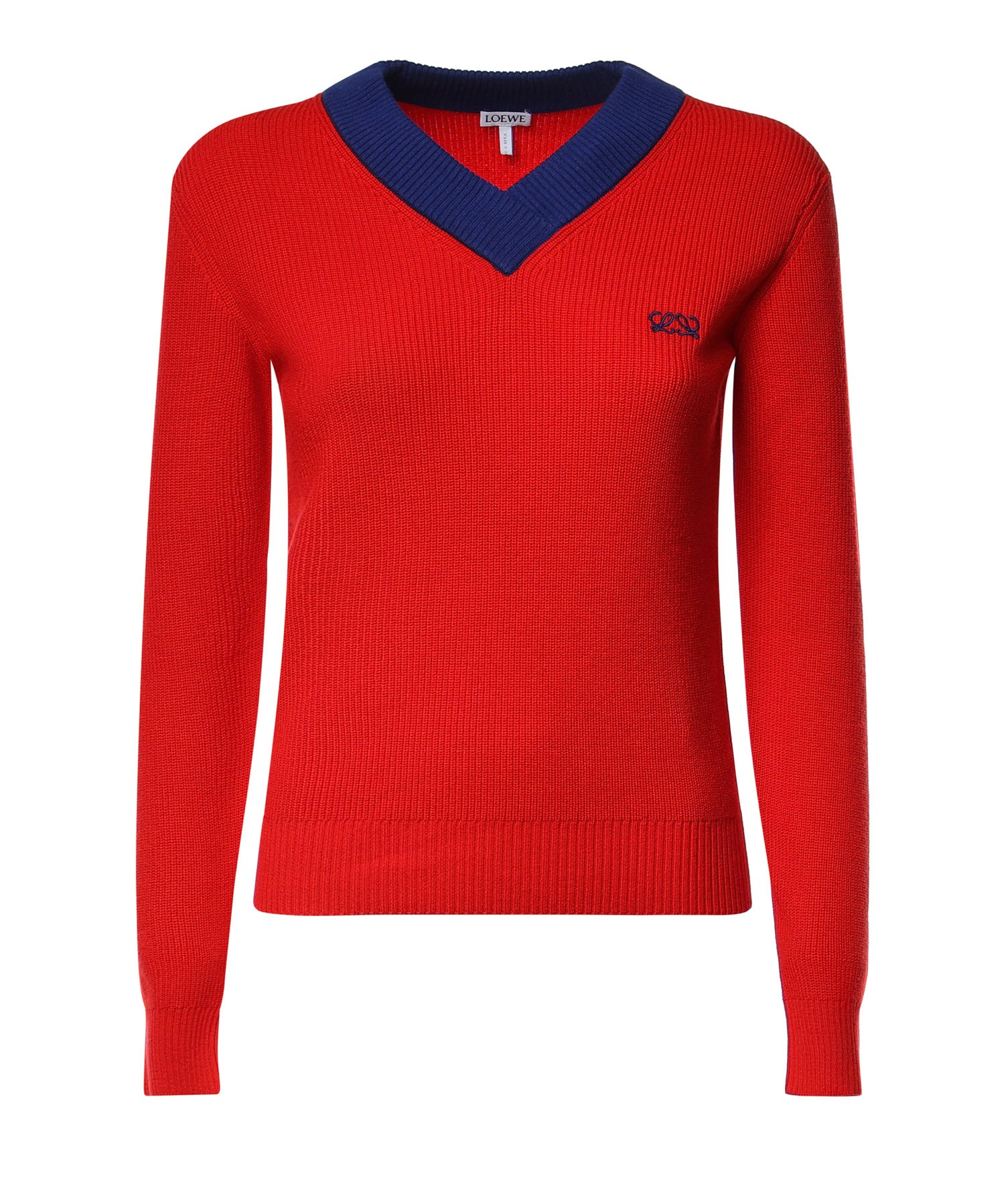 Pullover in cotone e lana S359Y14KKD 7105 LOEWE 