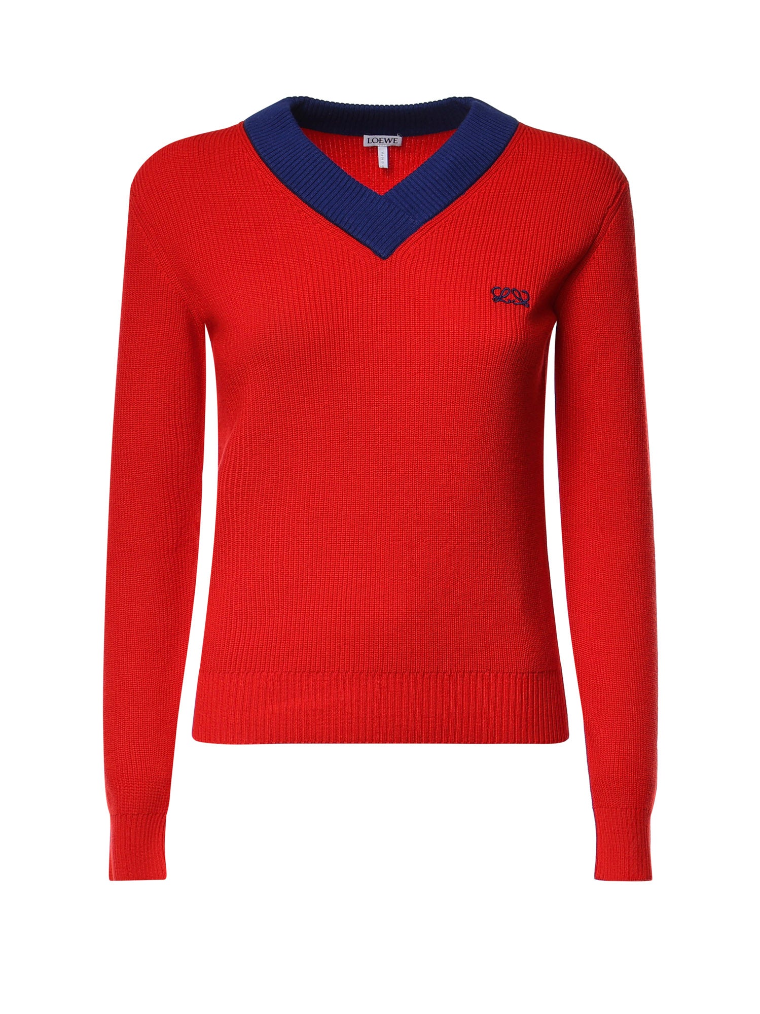 Pullover in cotone e lana S359Y14KKD 7105 LOEWE 