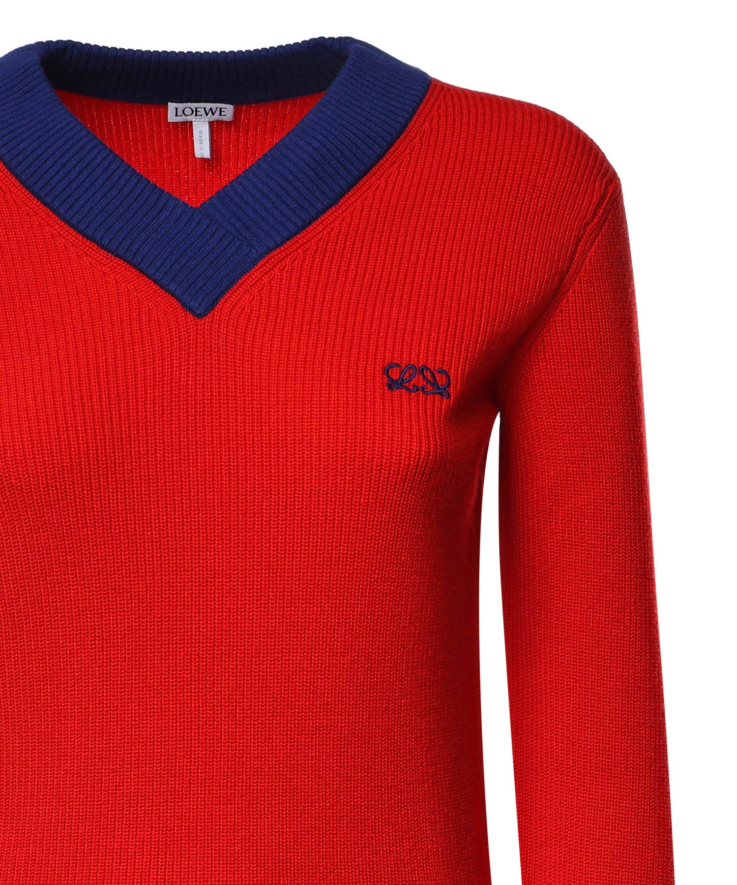 Pullover in cotone e lana S359Y14KKD 7105 LOEWE 