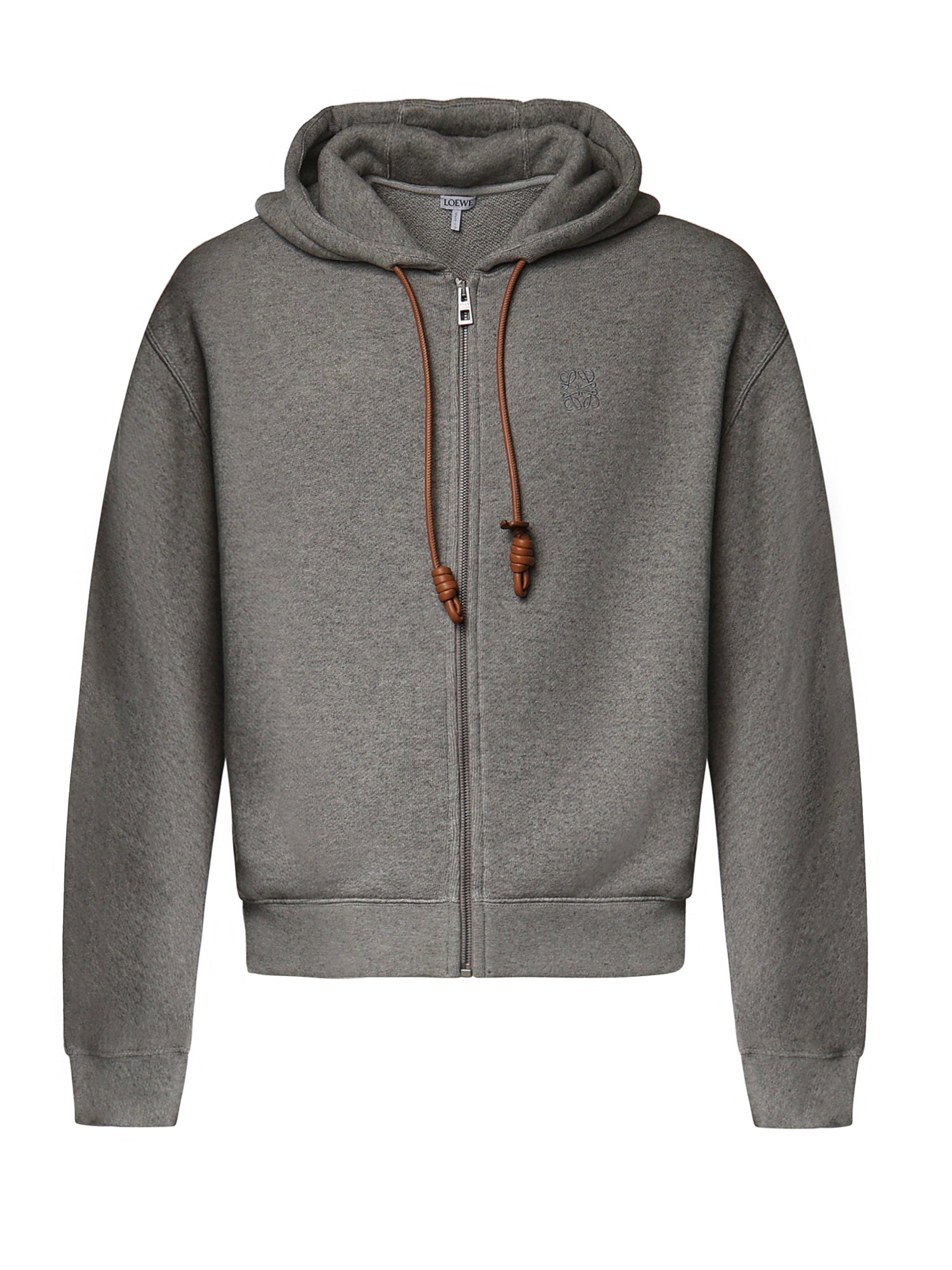 Felpa con cappuccio Flamenco in cotone e cashmere S359Y25X63 1120 LOEWE 