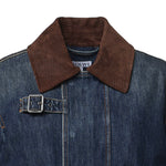 Parka cropped in denim S359Y50XAK 5120 LOEWE 