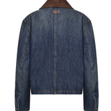 Parka cropped in denim S359Y50XAK 5120 LOEWE 