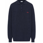Maglia polo in misto cashmere e seta S540Y14KHJ 9602 LOEWE 