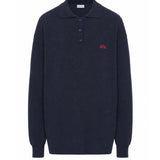 Maglia polo in misto cashmere e seta S540Y14KHJ 9602 LOEWE 