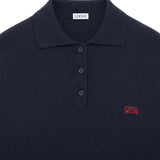 Maglia polo in misto cashmere e seta S540Y14KHJ 9602 LOEWE 