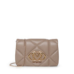 Borsa a tracolla trapuntata con logo JC4043PP0PLC0 105 LOVE MOSCHINO 