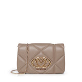 Borsa a tracolla trapuntata con logo JC4043PP0PLC0 105 LOVE MOSCHINO 