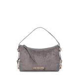 Borsa a spalla effetto camoscio con logo stampato JC4091PP0PLD1 01A LOVE MOSCHINO 
