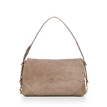 Borsa a spalla effetto camoscio con logo JC4092PP0PLD1 10A LOVE MOSCHINO 