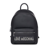 Zaino con tasca frontale e logo stampato JC4185PP0PKD0 00B LOVE MOSCHINO 