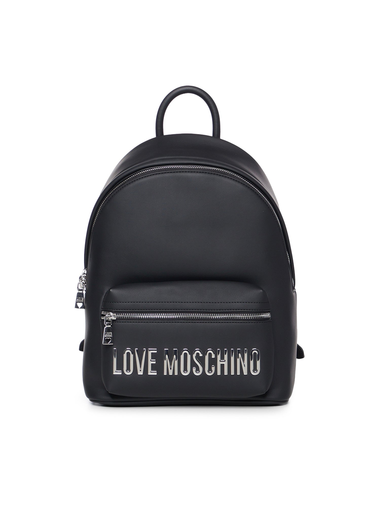 Zaino con tasca frontale e logo stampato JC4185PP0PKD0 00B LOVE MOSCHINO 