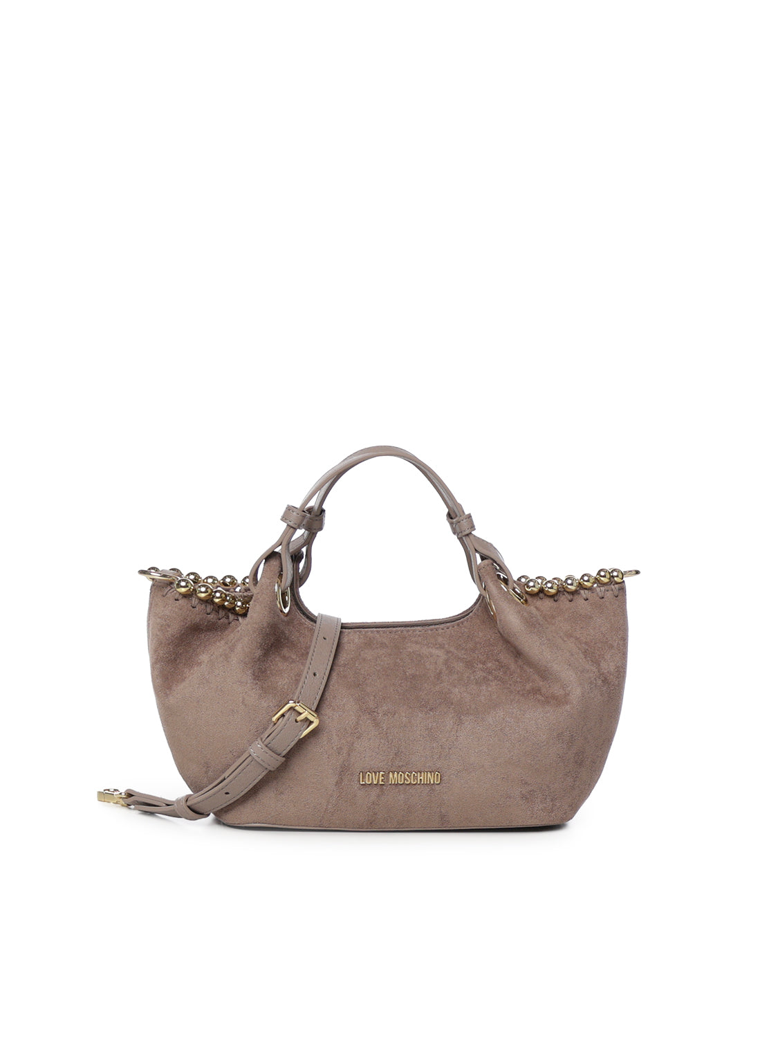 Borsa a spalla con logo JC4221PP0PKF1 10A LOVE MOSCHINO 