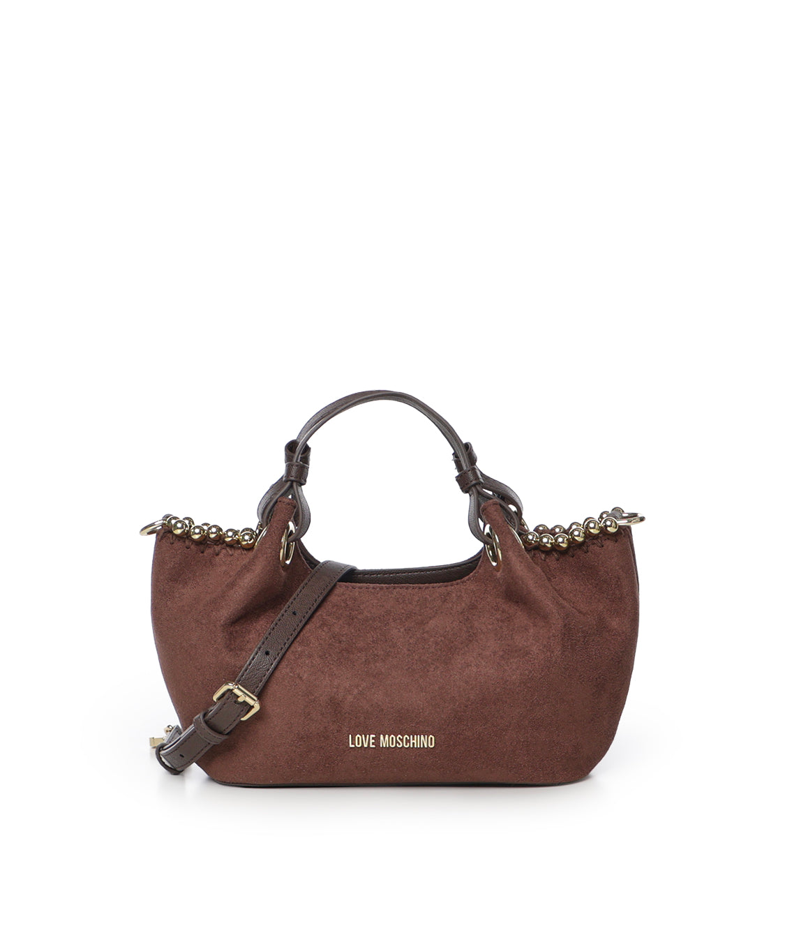 Borsa a spalla con logo JC4221PP0PKF1 31A LOVE MOSCHINO 