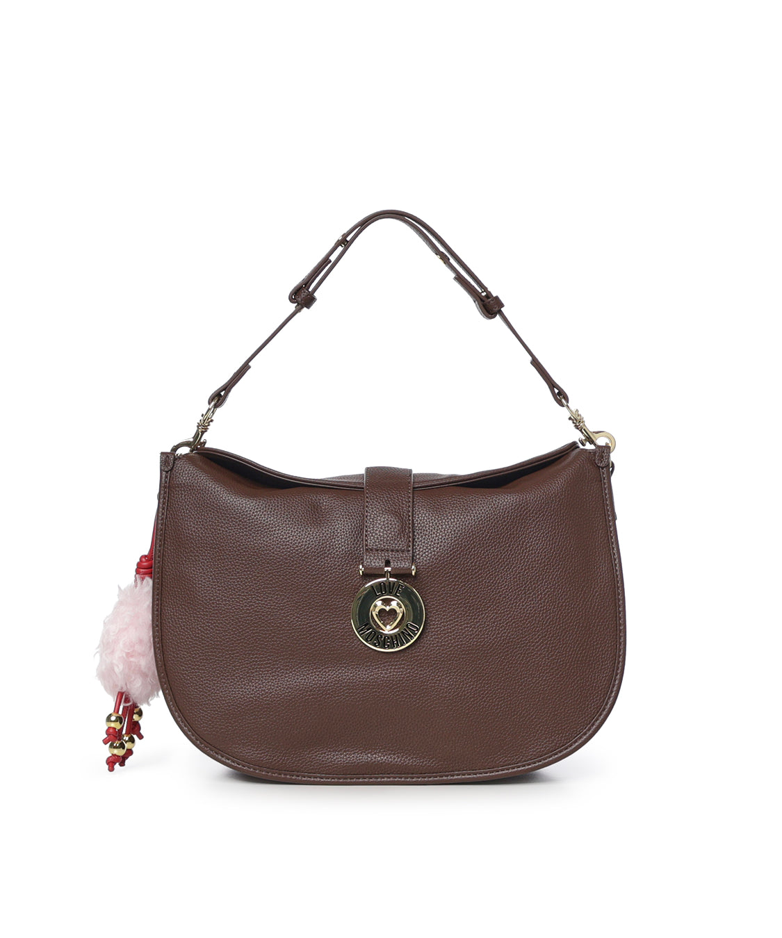 Borsa a spalla con logo JC4234PP0PKI0 313 LOVE MOSCHINO 