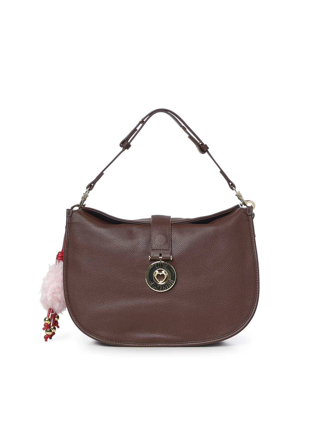 Borsa a spalla con logo JC4234PP0PKI0 313 LOVE MOSCHINO 