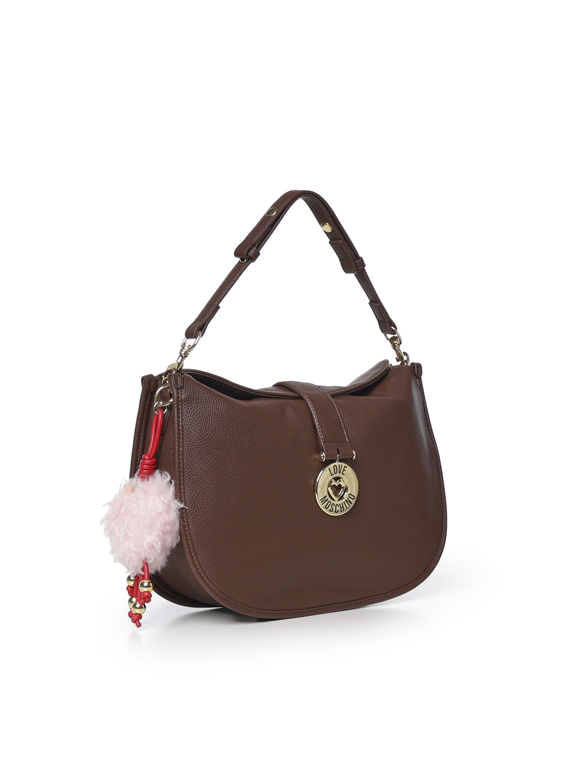 Borsa a spalla con logo JC4234PP0PKI0 313 LOVE MOSCHINO 