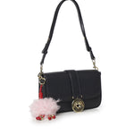 Borsa a spalla con logo JC4236PP0PKI0 000 LOVE MOSCHINO 