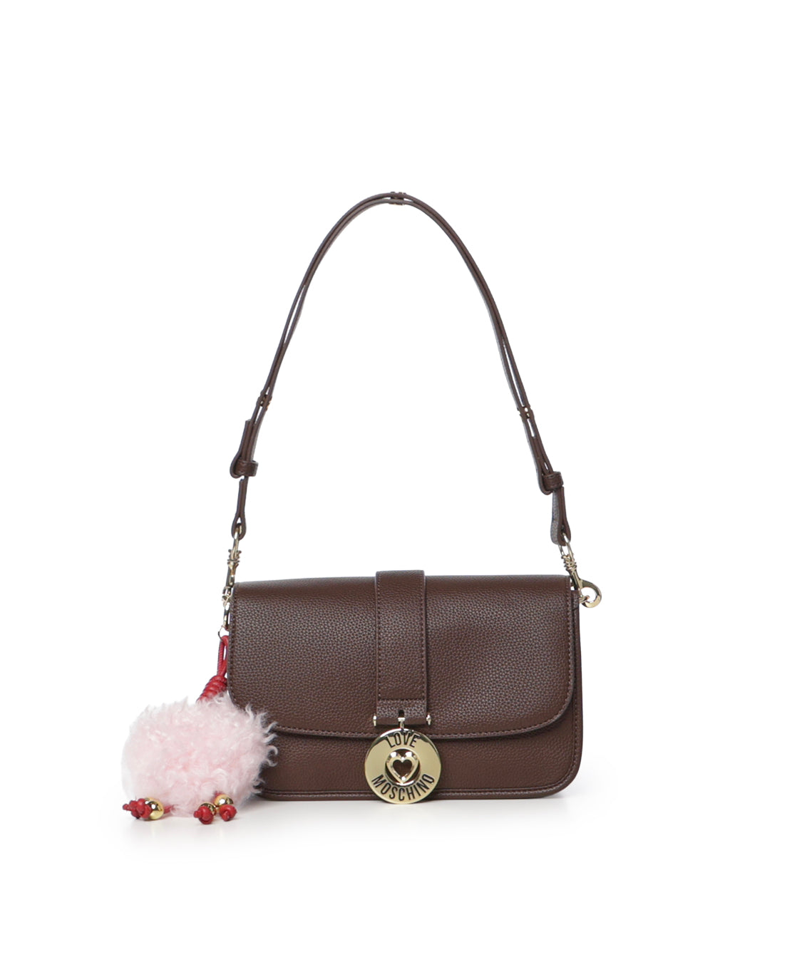 Borsa a spalla con logo JC4236PP0PKI0 313 LOVE MOSCHINO 
