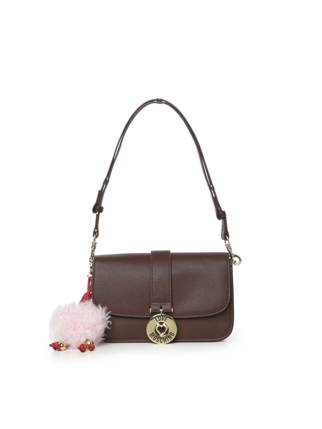 Borsa a spalla con logo JC4236PP0PKI0 313 LOVE MOSCHINO 