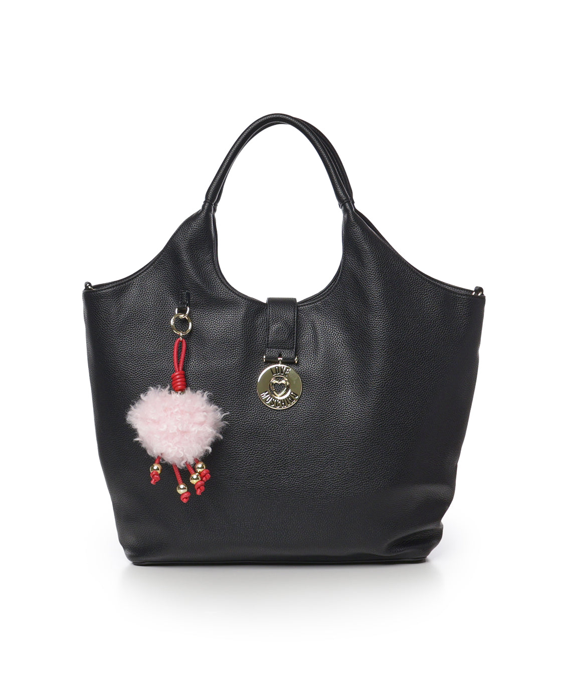 Shopper con logo JC4238PP0PKI0 000 LOVE MOSCHINO 
