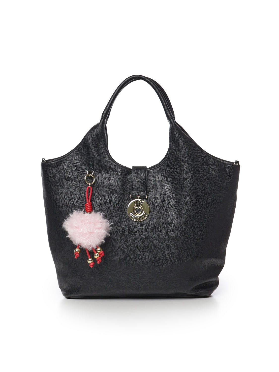 Shopper con logo JC4238PP0PKI0 000 LOVE MOSCHINO 