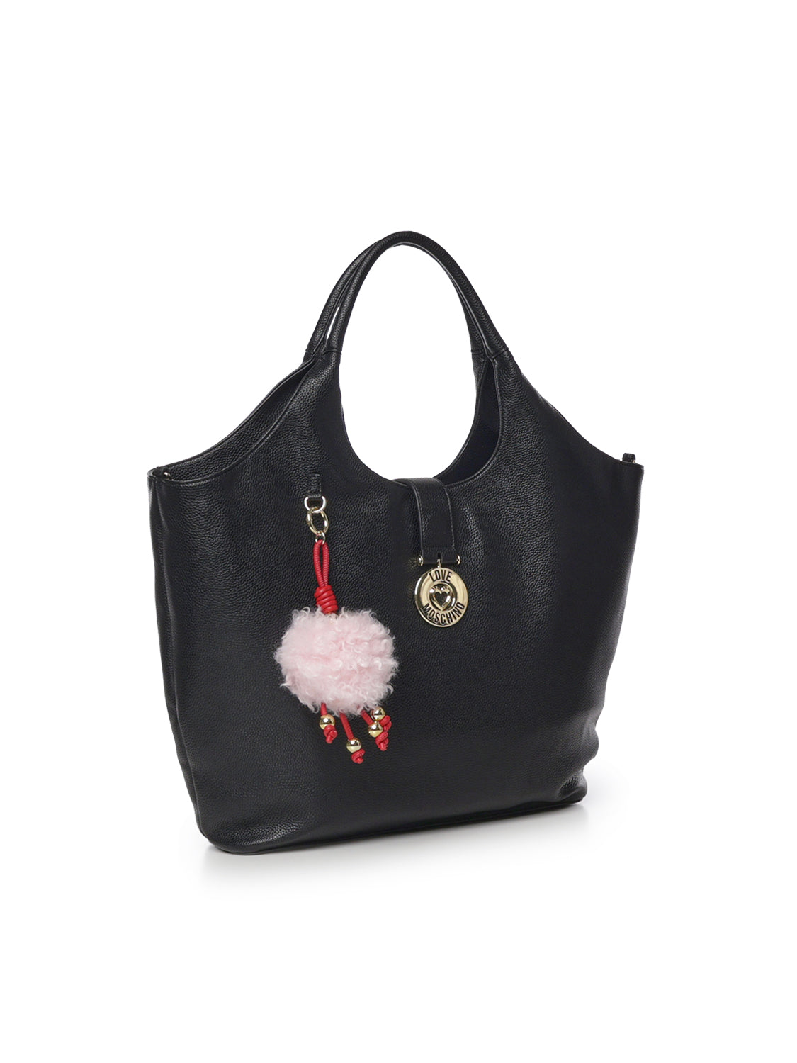 Shopper con logo JC4238PP0PKI0 000 LOVE MOSCHINO 