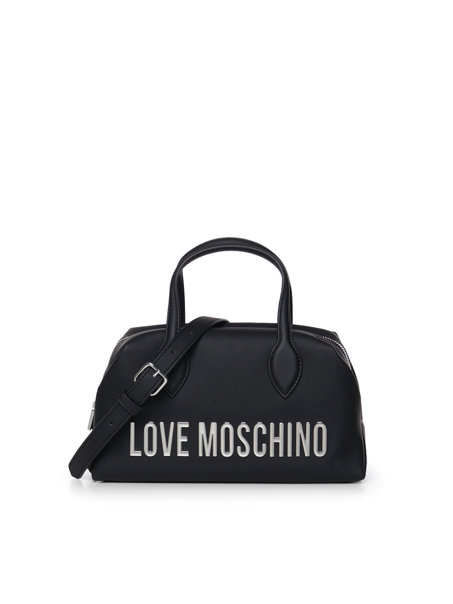 Borsa a mano con logo JC4252PP0PKD0 00B LOVE MOSCHINO 