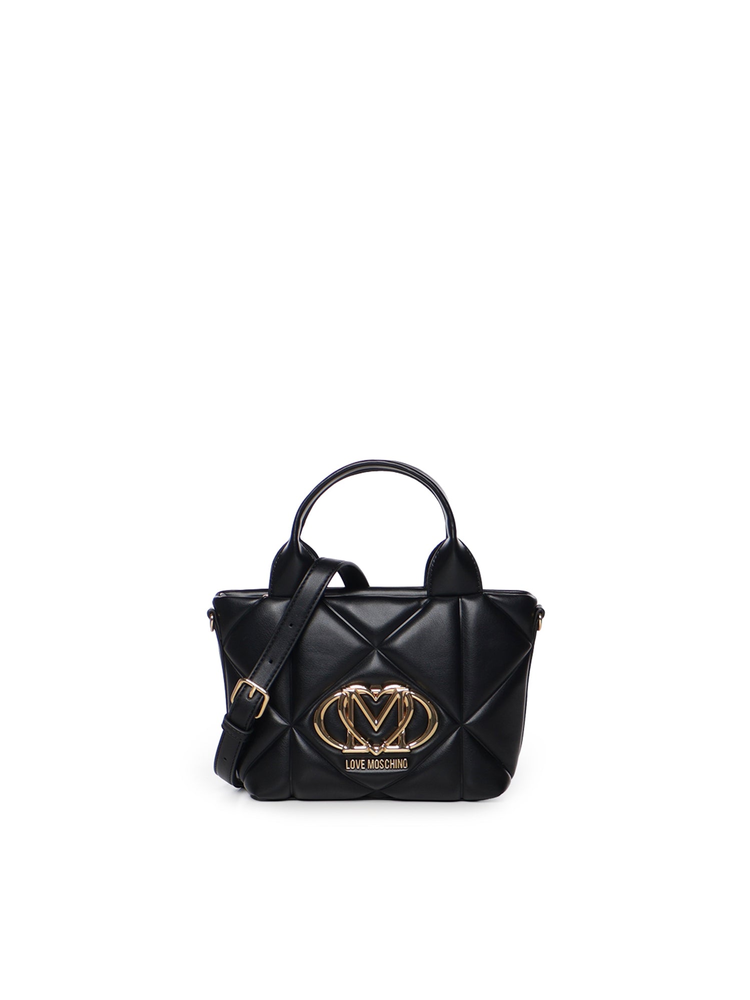 Mini bag con logo JC4255PP0PLC0 000 LOVE MOSCHINO 