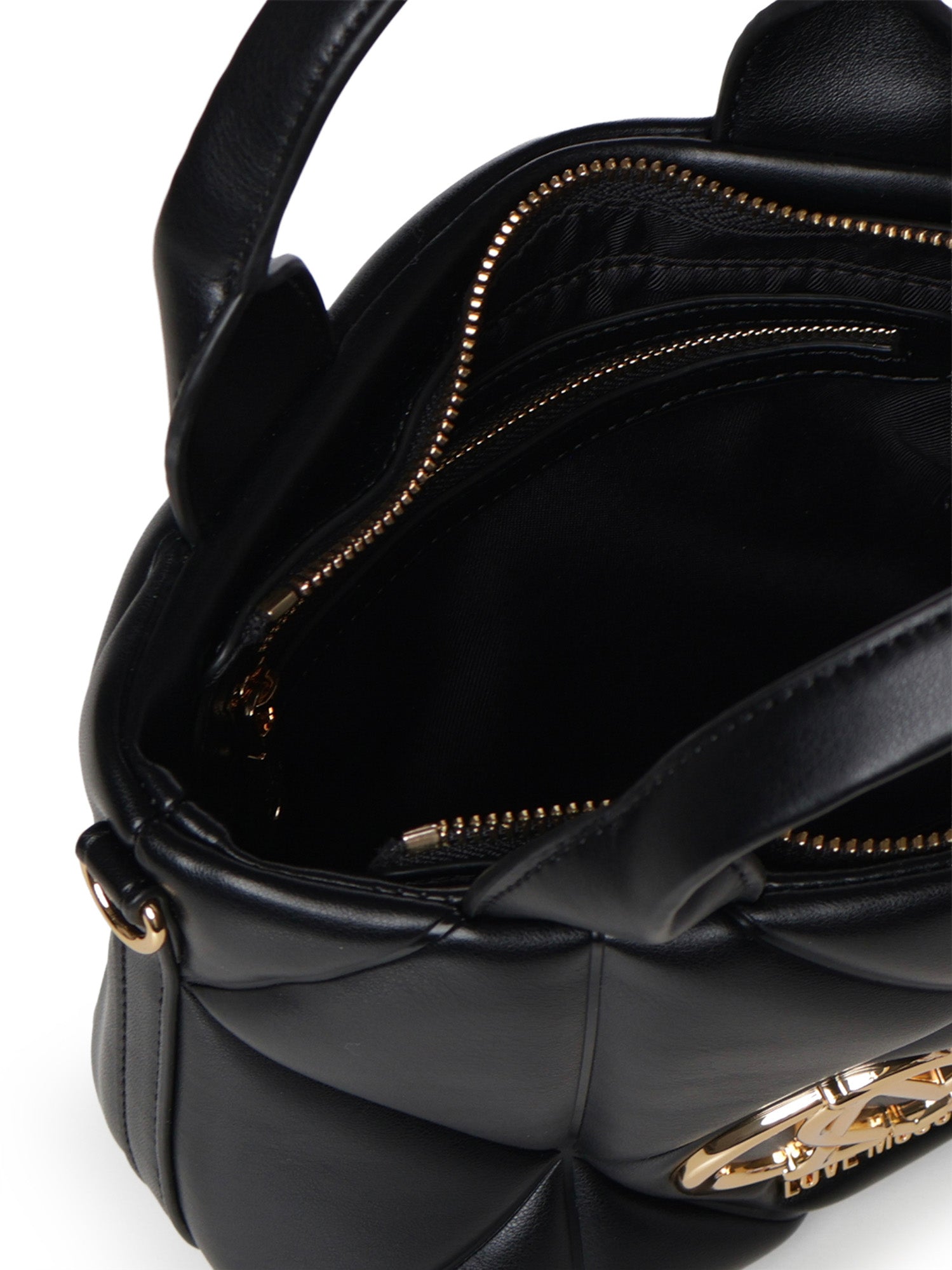 Mini bag con logo JC4255PP0PLC0 000 LOVE MOSCHINO 