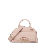Borsa a mano con tracolla e scritta logo Love dorata JC4269PP0PKR0 600 LOVE MOSCHINO 