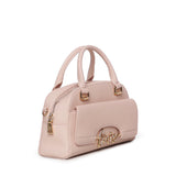 Borsa a mano con tracolla e scritta logo Love dorata JC4269PP0PKR0 600 LOVE MOSCHINO 