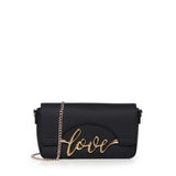 Tracollina con patta e scritta logo JC4272PP0PKR0 000 LOVE MOSCHINO 