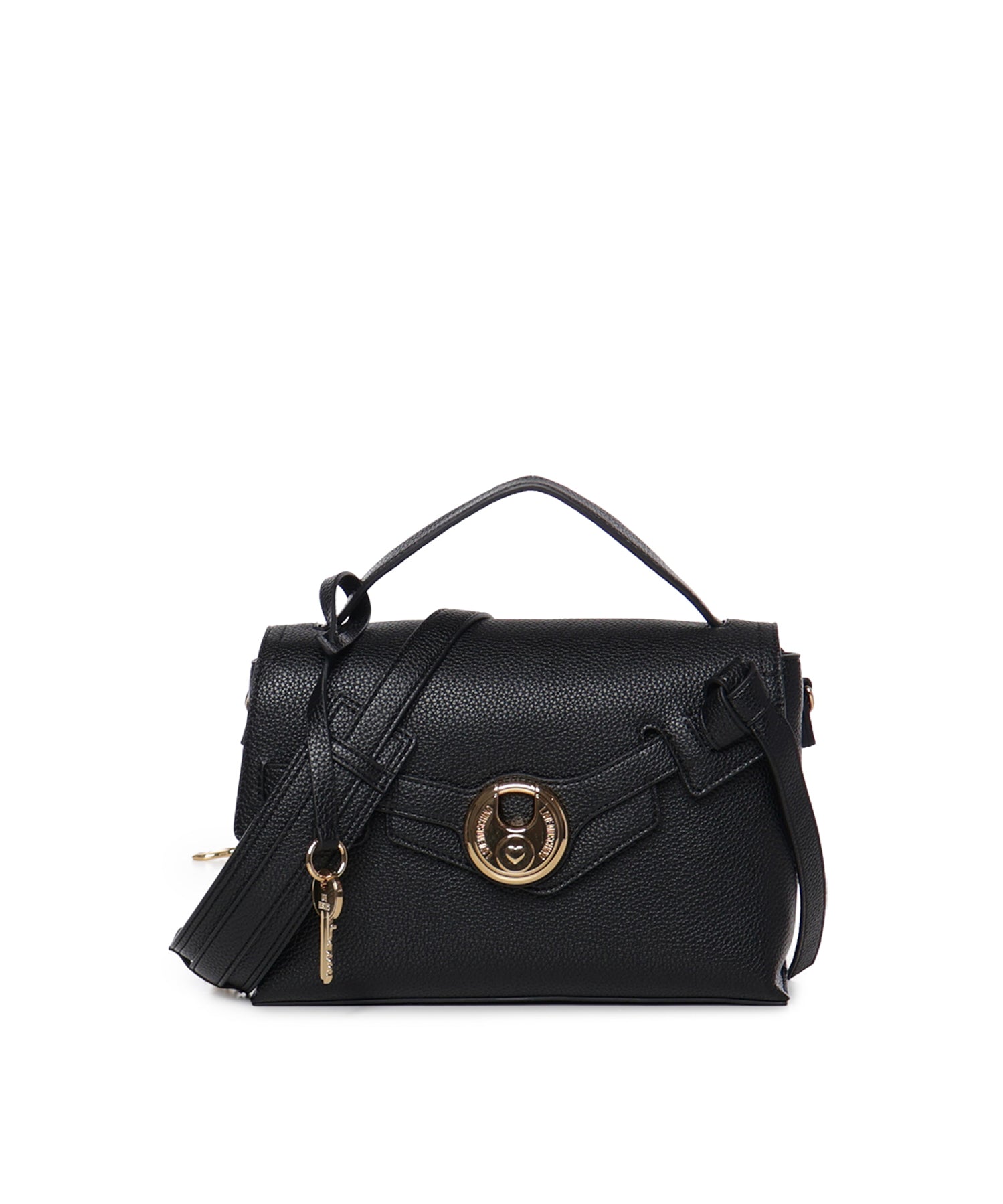 Borsa a mano con patta JC4273PP0PKS0 000 LOVE MOSCHINO 