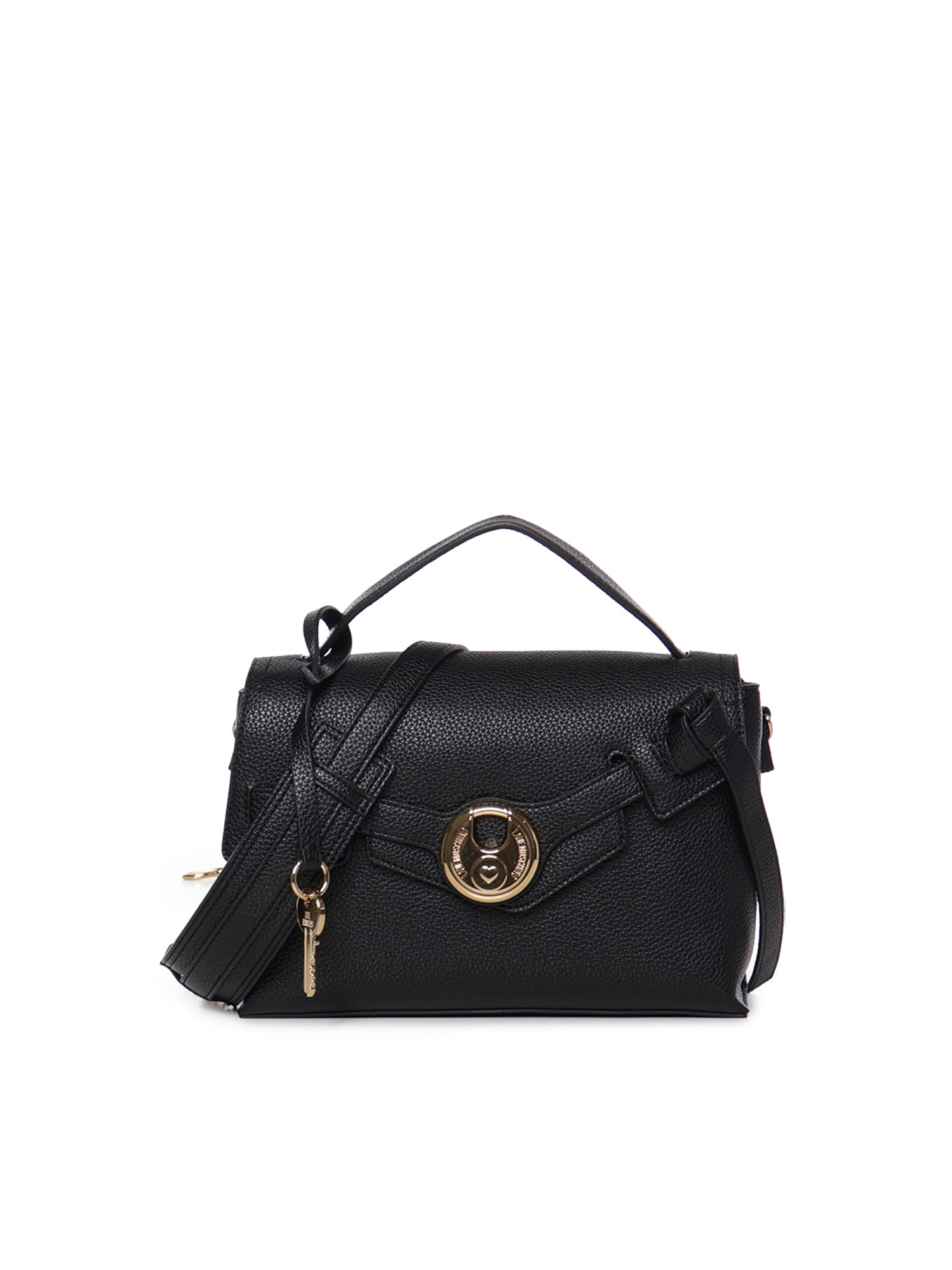 Borsa a mano con patta JC4273PP0PKS0 000 LOVE MOSCHINO 