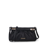 Borsa a spalla arricciata con logo JC4279PP0PKU0 000 LOVE MOSCHINO 