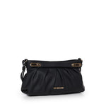 Borsa a spalla arricciata con logo JC4279PP0PKU0 000 LOVE MOSCHINO 