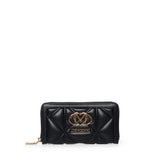 Portafoglio trapuntato con logo<BR/> JC5644PP0PLC0 000 LOVE MOSCHINO 