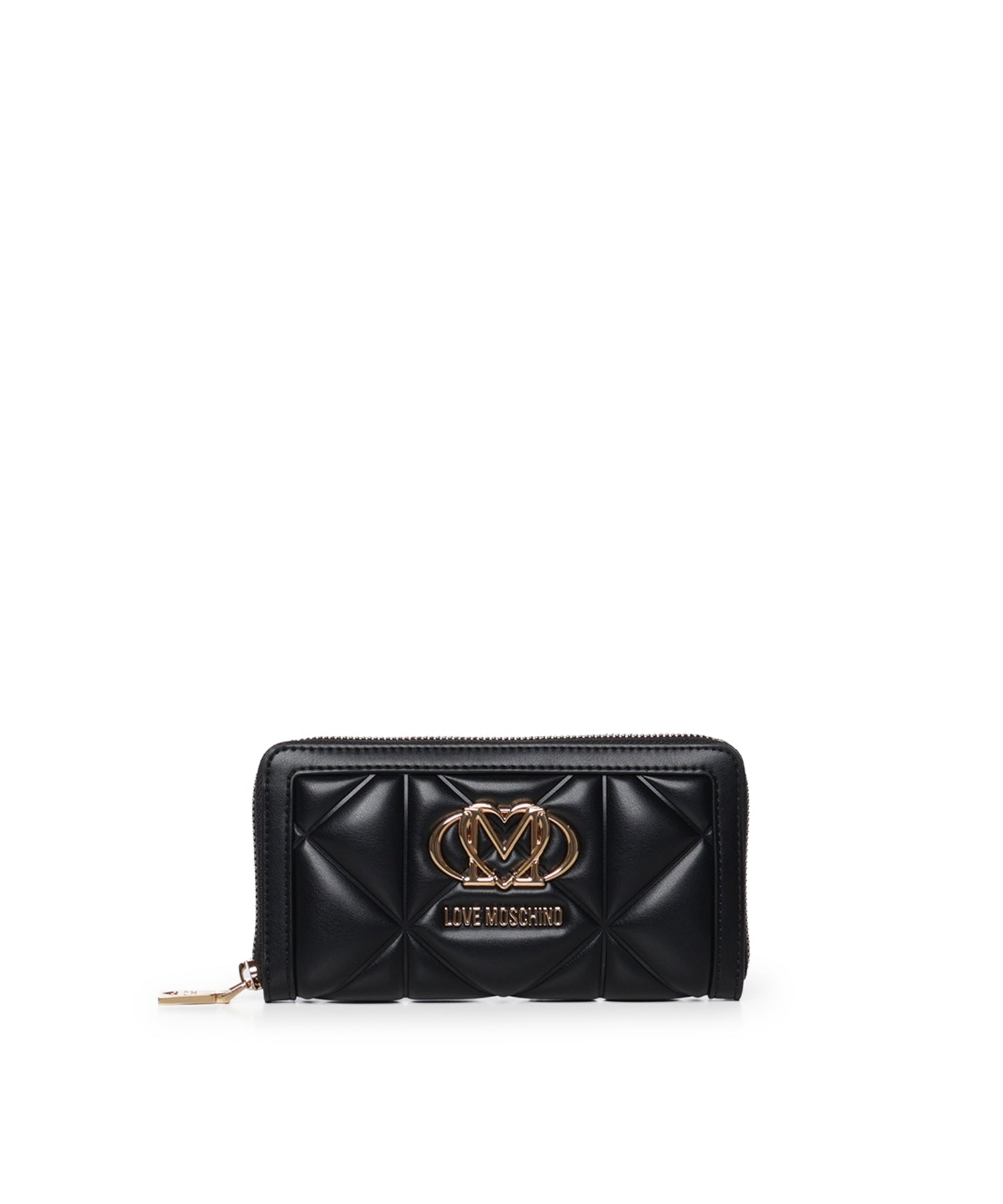 Portafoglio trapuntato con logo<BR/> JC5644PP0PLC0 000 LOVE MOSCHINO 