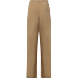 Pantaloni in misto viscosa e lino 148726  MAGDA BUTRYM 