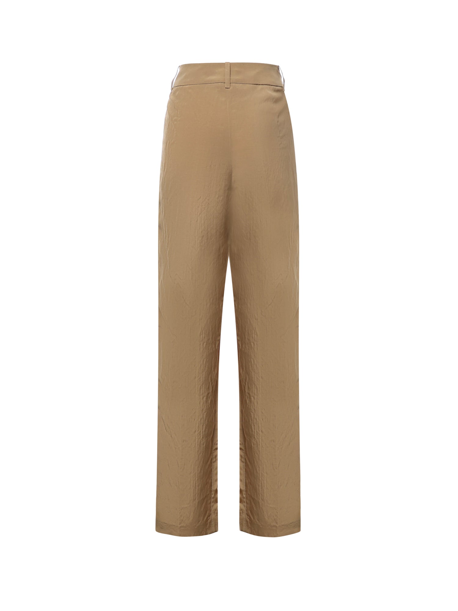 Pantaloni in misto viscosa e lino 148726  MAGDA BUTRYM 