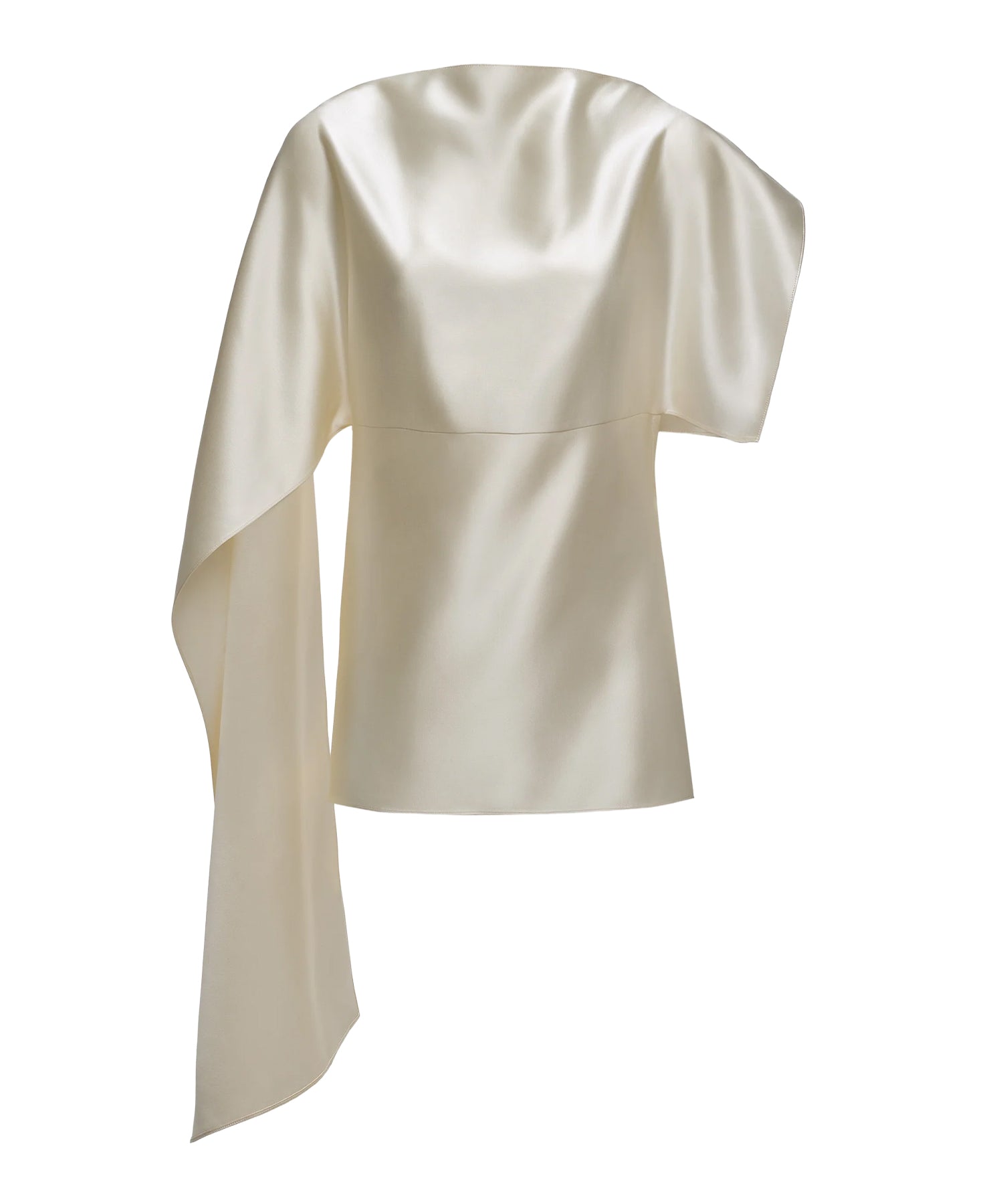 Top drappeggiato in seta 214926  MAGDA BUTRYM 
