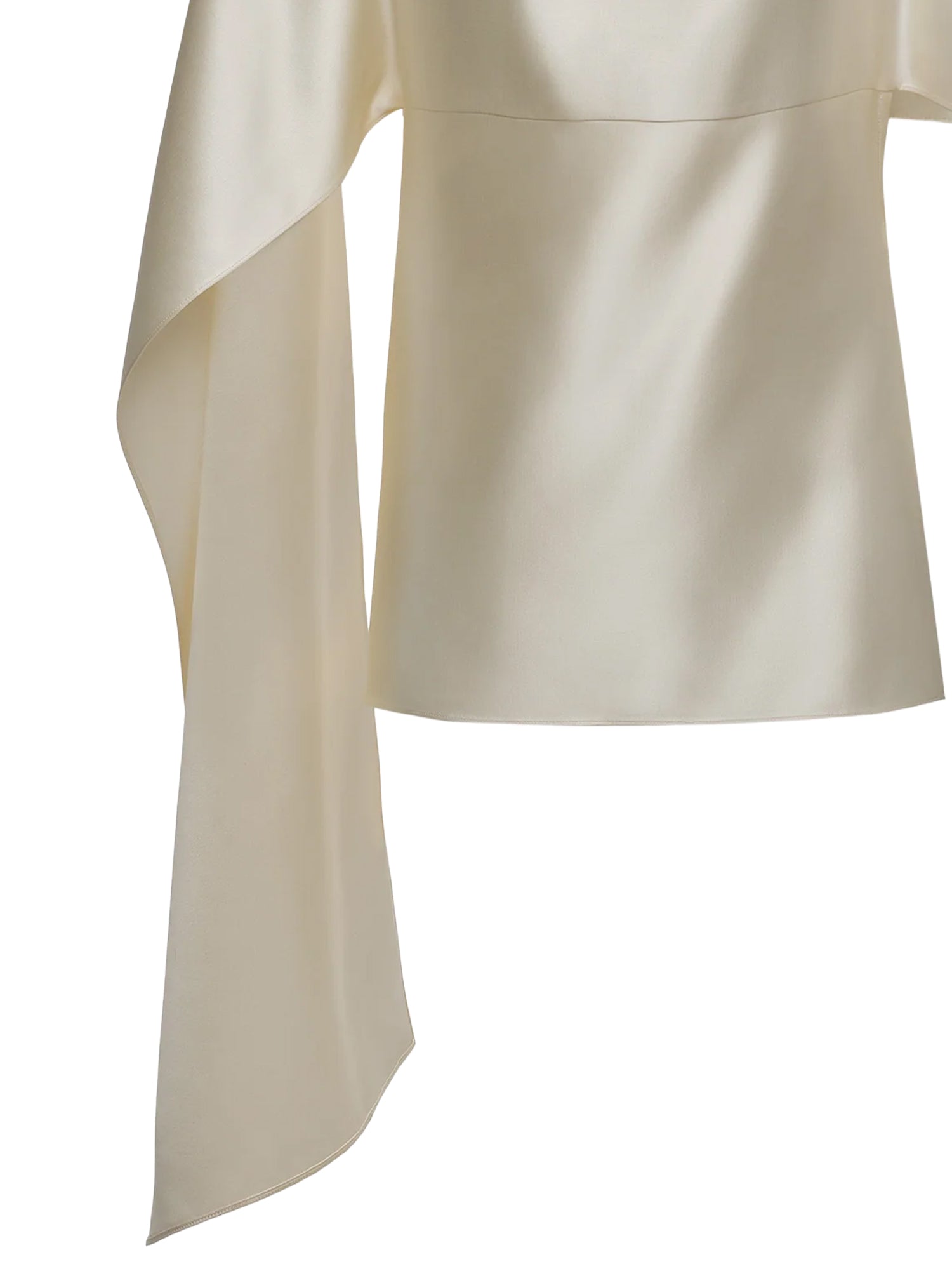 Top drappeggiato in seta 214926  MAGDA BUTRYM 