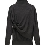 Maglione a collo alto in lana annodato 301926  MAGDA BUTRYM 