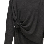 Maglione a collo alto in lana annodato 301926  MAGDA BUTRYM 