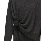 Maglione a collo alto in lana annodato 301926  MAGDA BUTRYM 