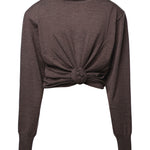 Maglia in lana con nodo 348726  MAGDA BUTRYM 