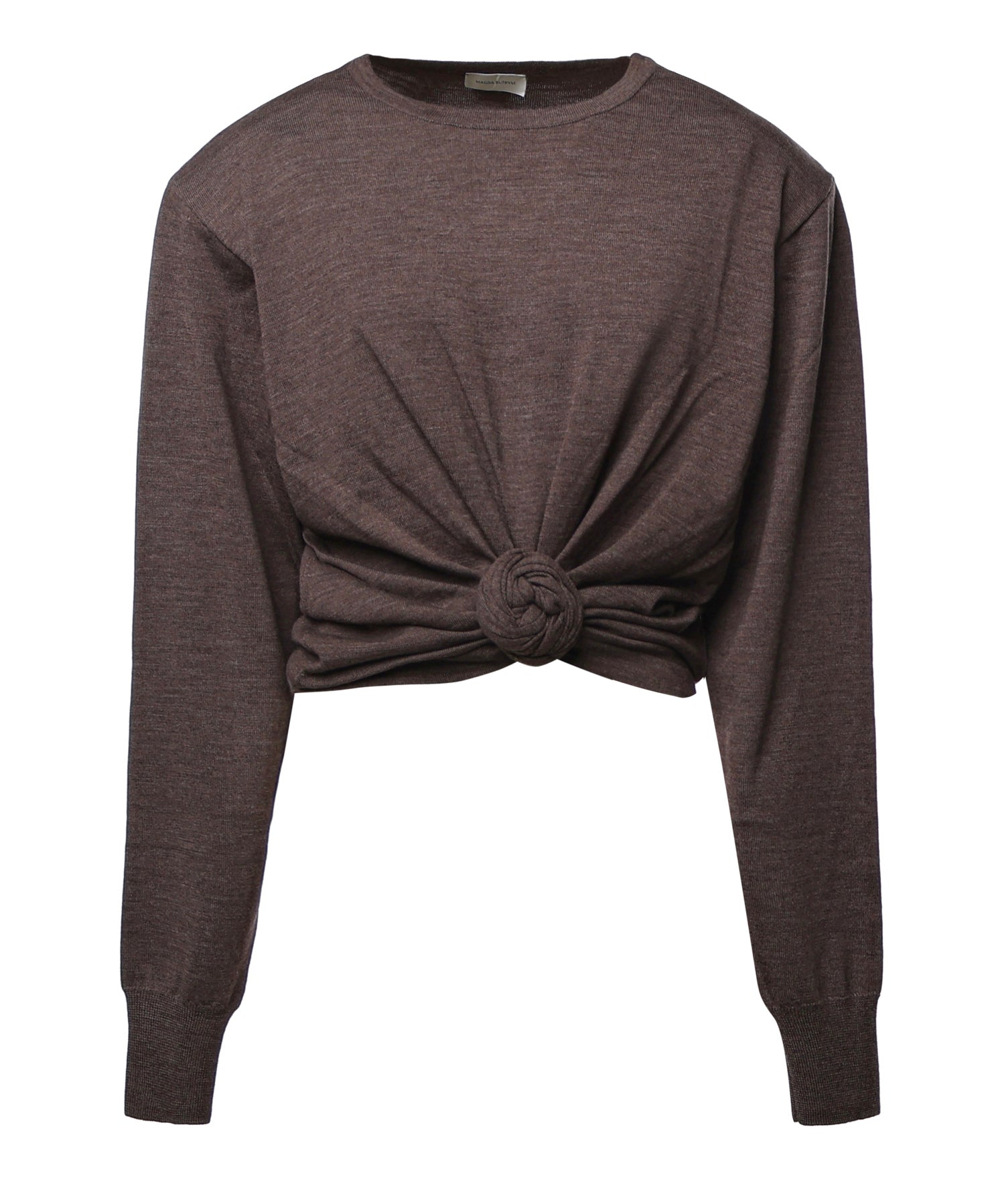 Maglia in lana con nodo 348726  MAGDA BUTRYM 