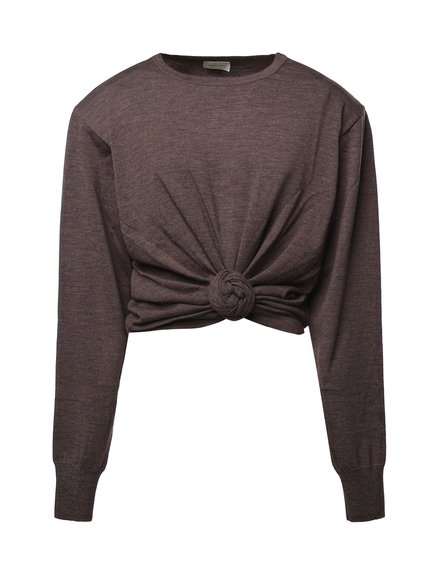 Maglia in lana con nodo 348726  MAGDA BUTRYM 